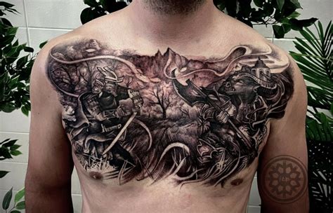 full chest tattoo|More.